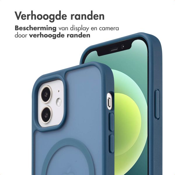 imoshion Color Guard Backcover met MagSafe iPhone 12 (Pro) - Donkerblauw