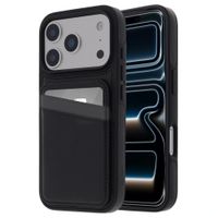 imoshion Backcover met kaarthouder en stand Apple iPhone 17 Pro - Zwart