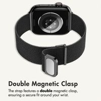 imoshion Milanese Magnetic Band Apple Watch | 44/45/46/49 mm - Black