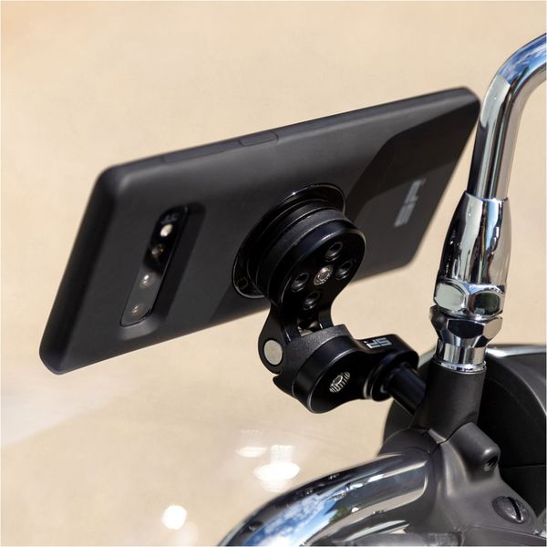 SP Connect Clutch Mount Pro Telefoonhouder Motor voor SPC+ hoesjes - 360° draaibaar - Zwart