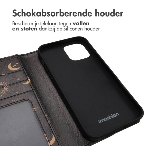 imoshion Design Bookcase Apple iPhone 12 (Pro) - Sky Black