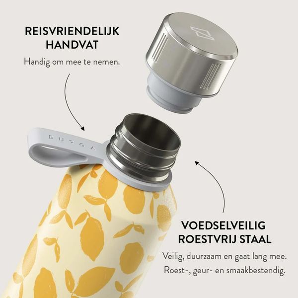 Burga Water Bottle - 500 ml - Lemon Tart