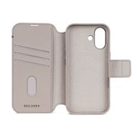 Decoded 2 in 1 Leather Detachable Wallet MagSafe Apple iPhone 17 - Solid Clay