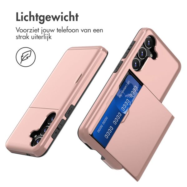 imoshion Backcover met pasjeshouder Samsung Galaxy S24 - Rose Gold