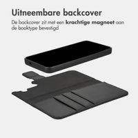 imoshion Uitneembare 2-in-1 Luxe Bookcase Samsung Galaxy S25 FE - Zwart