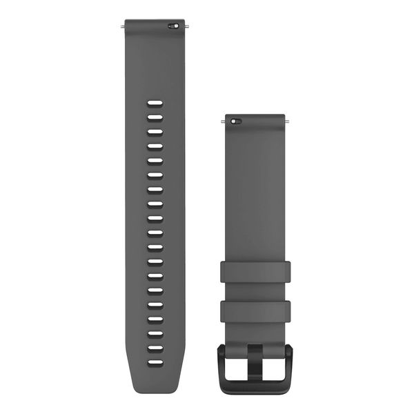 Garmin Siliconen bandje  - Garmin 20 mm aansluiting - Slate Gray