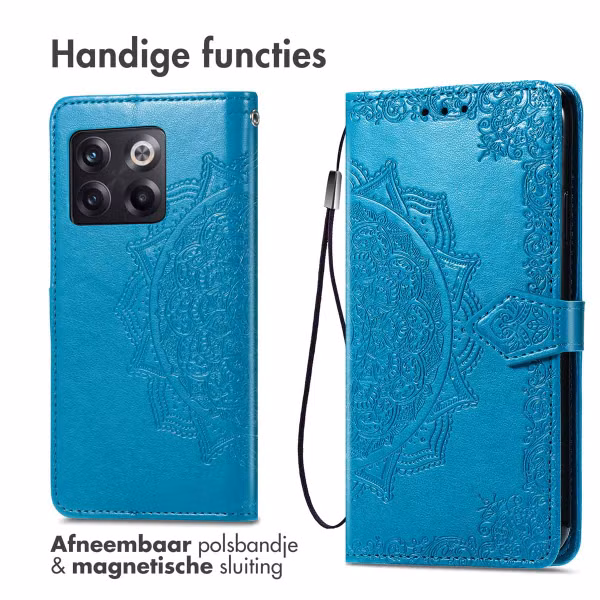 imoshion Mandala Bookcase OnePlus 10T - Turquoise