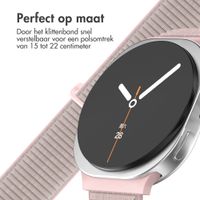imoshion Nylon bandje Samsung Galaxy Watch 9 (40/44mm) / Watch 8 (40/44mm) / Classic (46mm) - Light Pink