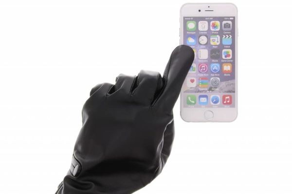 imoshion Echt lederen touchscreen handschoenen - Maat L