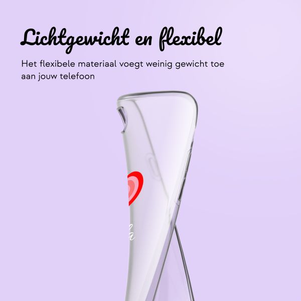 Hoesje met eigen foto en/of tekst Apple iPhone SE (2022 / 2020) / 8 / 7 - Hartje