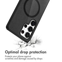 imoshion Sparkle Backcover met MagSafe Samsung Galaxy S24 Ultra - Glitter Zwart