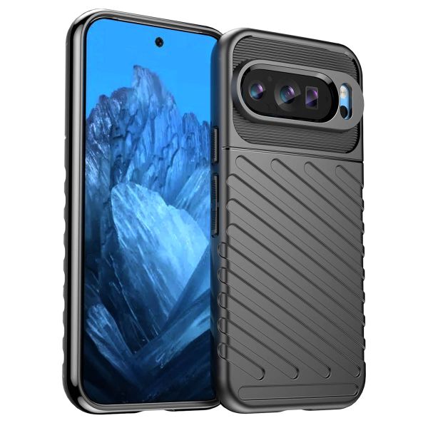 imoshion Thunder Backcover Google Pixel 9 / 9 Pro - Zwart