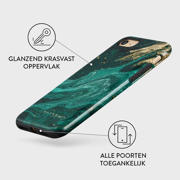 Burga Tough Backcover iPhone SE (2022 / 2020) / 8 / 7 - Emerald Pool