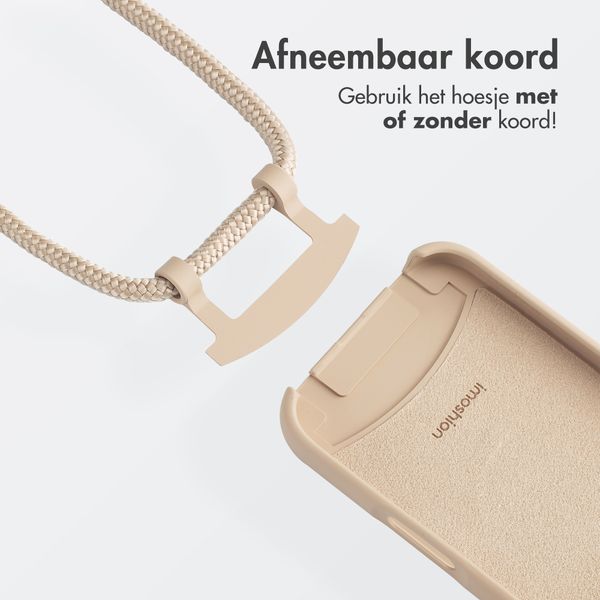 imoshion Color Backcover met afneembaar koord MagSafe iPhone 16 Pro - Nude