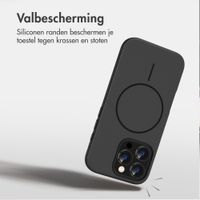 imoshion Color Backcover met Thin MagSafe Ring Apple iPhone 16 Pro - Zwart