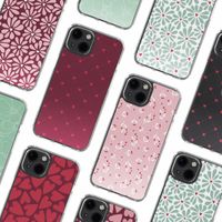 imoshion Design hoesje Apple iPhone 13 - Crush Check Coral Dust