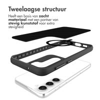 imoshion Rugged Hybrid Carbon Case met MagSafe Samsung Galaxy S23 - Zwart