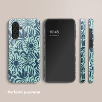 Selencia Vivid Backcover Samsung Galaxy A26 - Tropical Vibes Light Blue