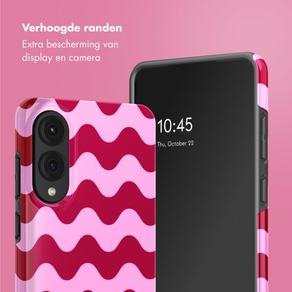 Selencia Vivid Backcover Samsung Galaxy S25 Edge - Wave Vibes Lipstick