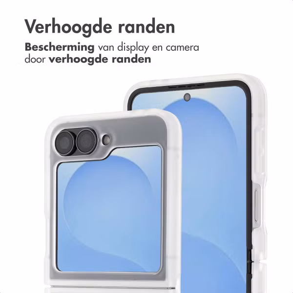 imoshion Color Guard Backcover met MagSafe Samsung Galaxy Z Flip 7 FE - Wit