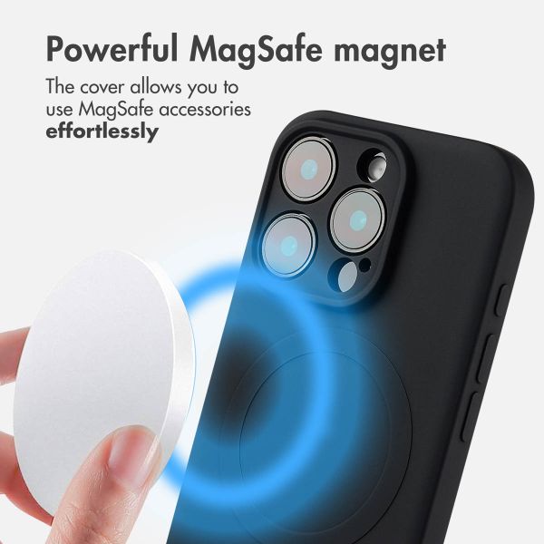 imoshion Colour Back Cover with MagSafe Apple iPhone 16 Pro - Black