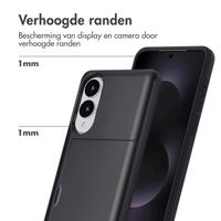 imoshion Backcover met pasjeshouder Samsung Galaxy S25 Edge - Zwart