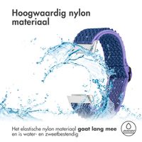 imoshion Elastisch nylonbandje Fitbit Charge 5 - Donkerblauw