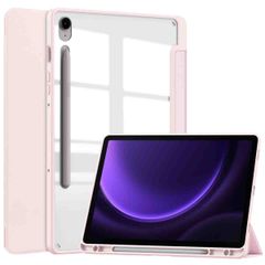 imoshion Trifold Hardcase Bookcase Samsung Tab S10 FE 10.9 inch / S9 FE 10.9 inch - Roze