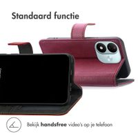 imoshion Luxe Bookcase Xiaomi Redmi Note 17 (5G) - Bordeaux