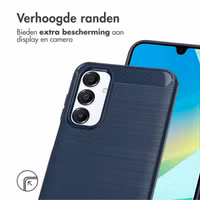 imoshion Brushed Backcover Samsung Galaxy A16 - Donkerblauw