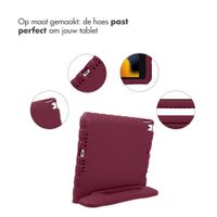 imoshion Kidsproof Backcover met handvat Apple iPad 9 (2021) 10.2 inch / iPad 8 (2020) 10.2 inch / iPad 7 (2019) 10.2 inch - Velvet Plum