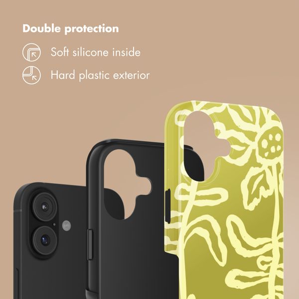 Selencia Vivid Back Cover Apple iPhone 17 - Chalky Bloom