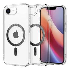 Spigen Ultra Hybrid Backcover MagSafe Apple iPhone 16e - Carbon Fiber