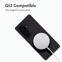 Accezz Liquid Silicone Case with MagSafe Samsung Galaxy Z Fold 8 Ultra - Black