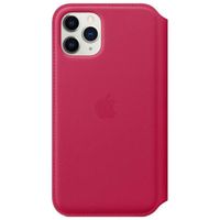Apple Leather Folio Bookcase Apple iPhone 11 Pro - Raspberry