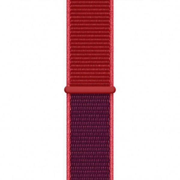 Apple Sport Loop Band Apple Watch Series 1 t/m 9 / SE (38/40/41 mm) | Series 10 (42 mm) - Red