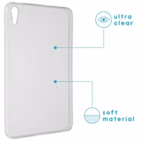imoshion Softcase Backcover Apple iPad Mini 7 (2024) / iPad Mini 6 (2021) - Transparant