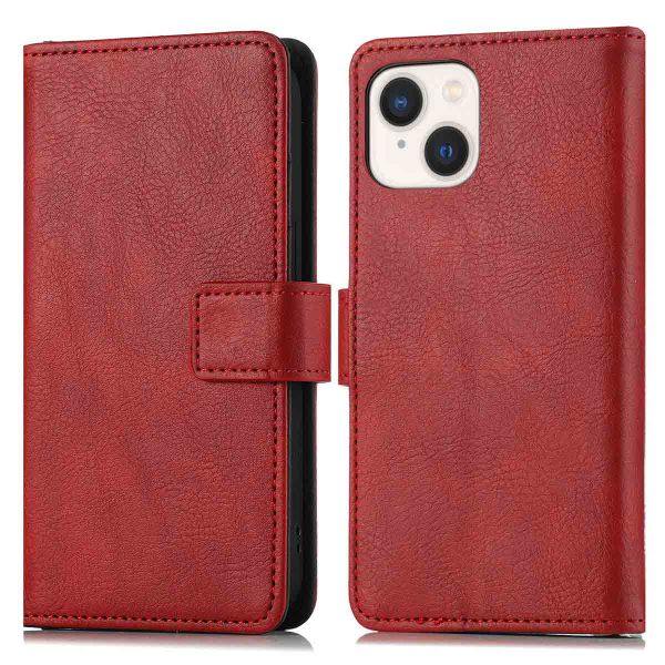 imoshion Luxe Bookcase iPhone 14 Plus - Rood