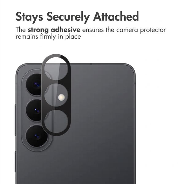 imoshion Camera Protector Glass 2-pack Samsung Galaxy S26 FE - Black