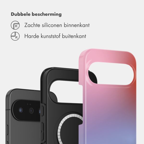 Selencia Vivid Backcover met MagSafe Google Pixel 11 Pro - Gradient Soft Blush