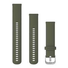Garmin Siliconen bandje  - Garmin 20 mm aansluiting - Moss Green