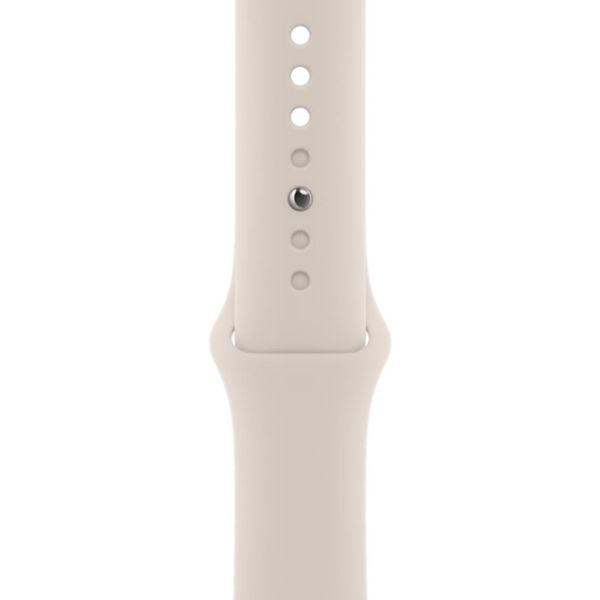 Apple Sport Band Apple Watch Series 1 t/m 11 / SE / Ultra (44/45/46/49 mm) - Starlight