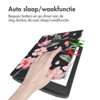 imoshion Design Slim Soft Case Sleepcover Pocketbook InkPad Color 3 / InkPad 4 - Blossom