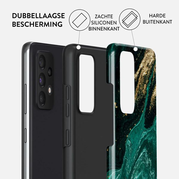 Burga Tough Backcover Samsung Galaxy A52(s) (5G/4G) - Emerald Pool