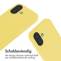 imoshion Siliconen hoesje met koord Apple iPhone 16 - Geel