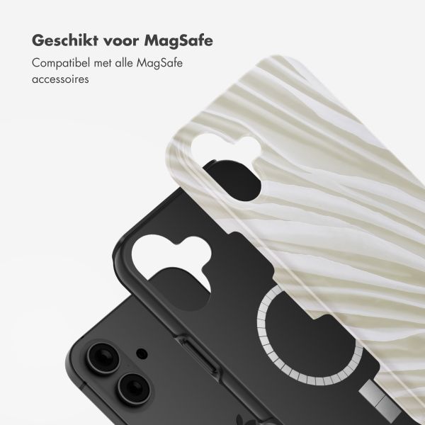 Selencia Vivid Backcover met MagSafe Apple iPhone 16 - Nature Light Brown