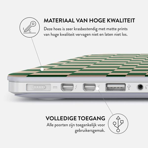 Burga Hardshell Cover Apple MacBook Air 13 inch (2022 / 2024 M3 chip / 2025 M4 chip) - Ivy League