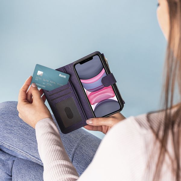 imoshion Luxe Portemonnee Samsung Galaxy S9 - Paars