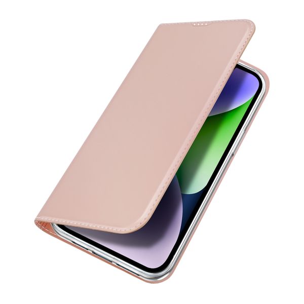 Dux Ducis Slim Softcase Bookcase iPhone 15 Plus - Rosé Goud