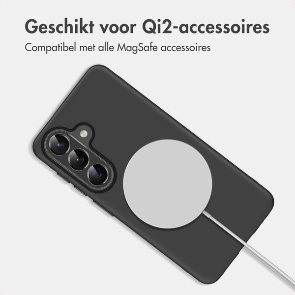 imoshion Color Backcover met Thin MagSafe Ring Samsung Galaxy S26 - Zwart